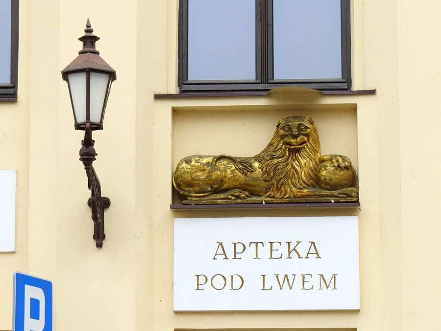 Historic pharmacy in Toruń