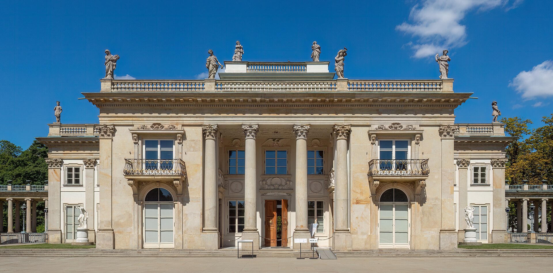 The Palace on the Isle in Łazienki Park, Warsaw