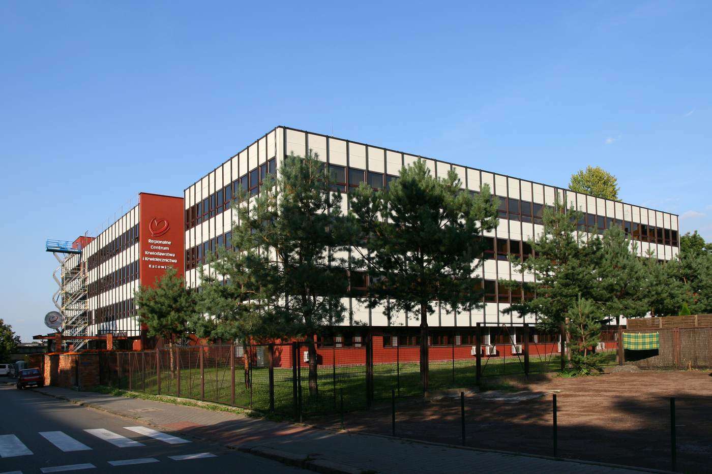 Regional blood centre in Katowice - Poland's public blood service runs 21 regional centres plus mobile collection buses