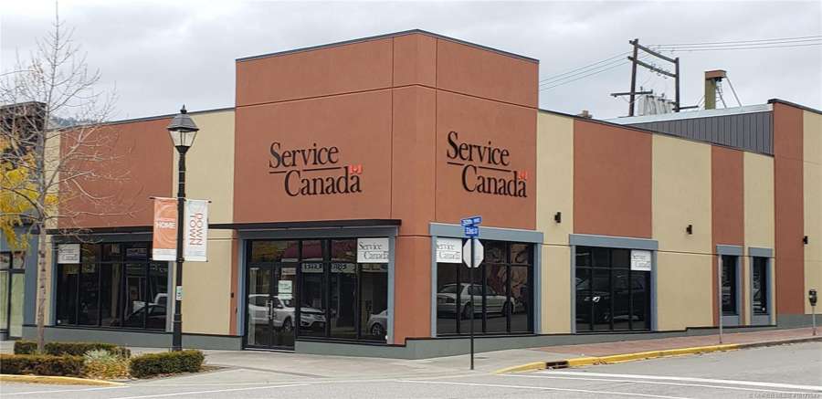 A Service Canada office - notify Service Canada before you move and keep your file current