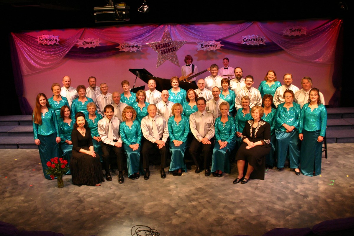 Historical photograph of the Al Opland Singers, labelled 2007 by the source