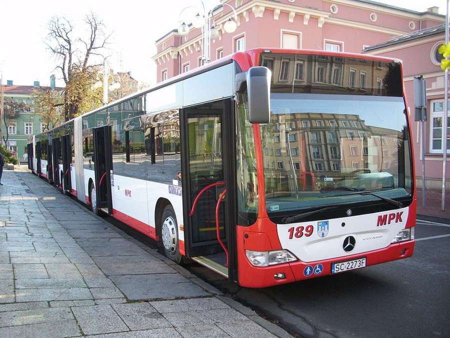 MPK Częstochowa Mercedes Citaro articulated bus