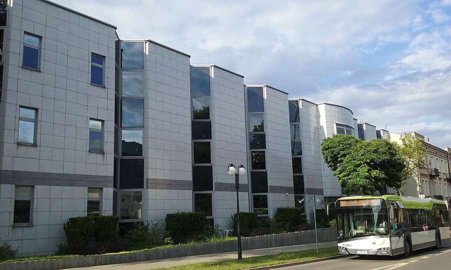 Court building in Poland, illustrative