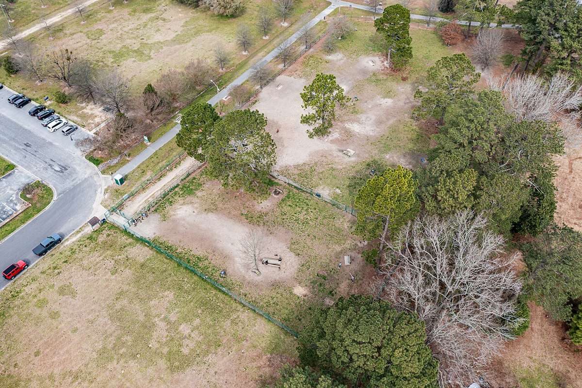 Off-leash dog area