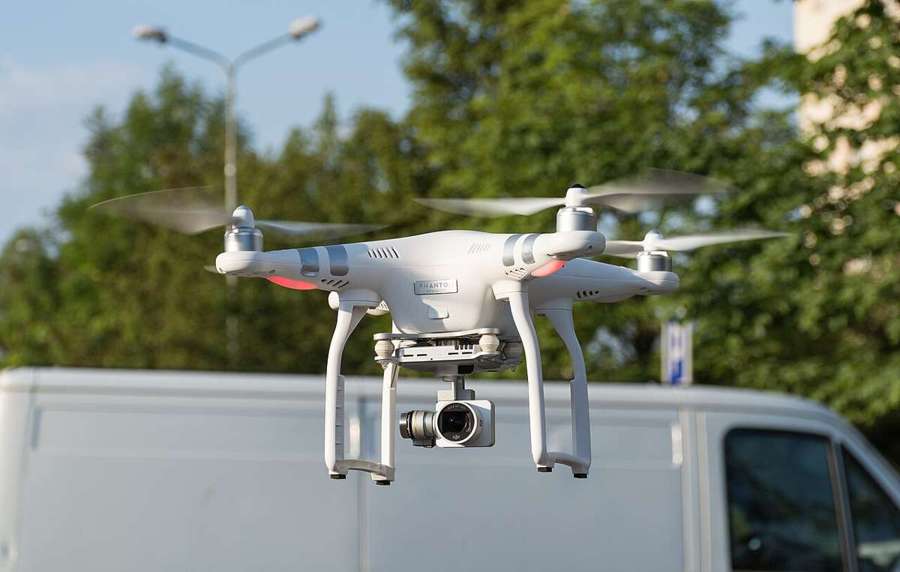 DJI Phantom 3 drone, illustrative
