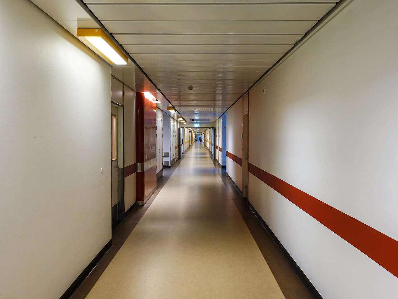 Hospital corridor
