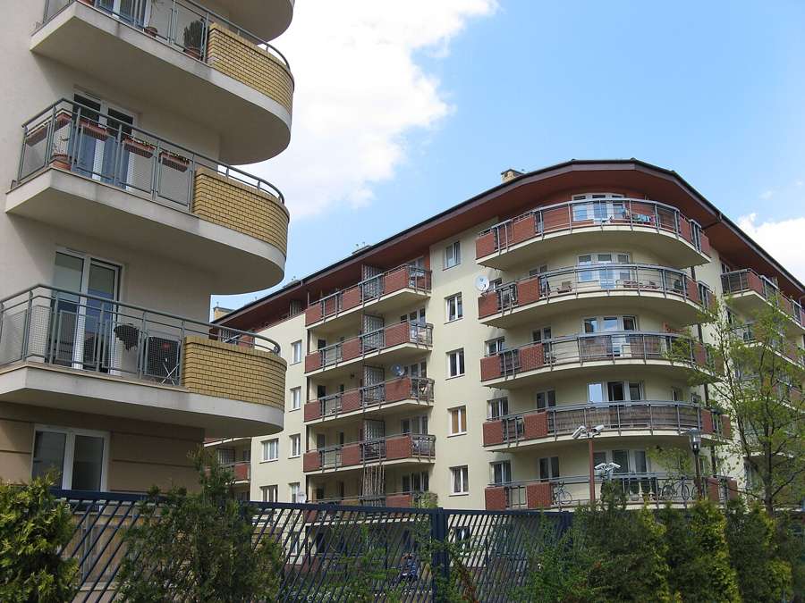 Apartment buildings in Ursynów, Warsaw