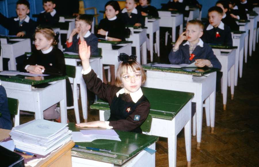 Taking part in class is the goal - the law funds up to two years of language support to get there