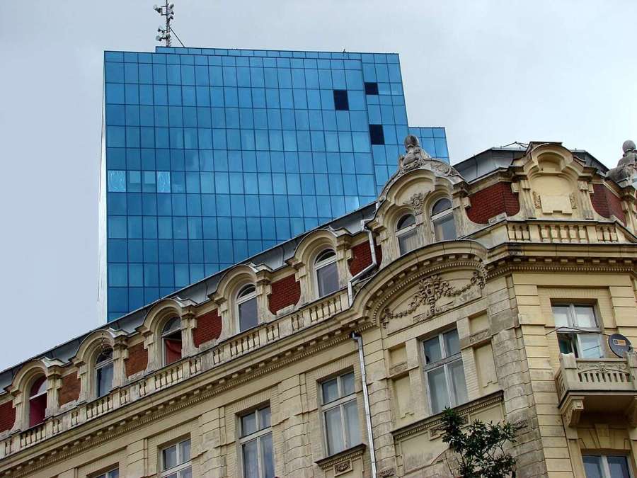 Moniuszki Tower in Warsaw