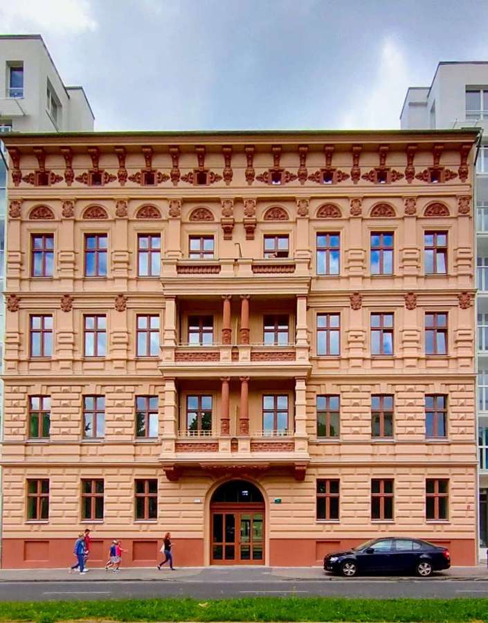 Tenement house in Poland, illustrative