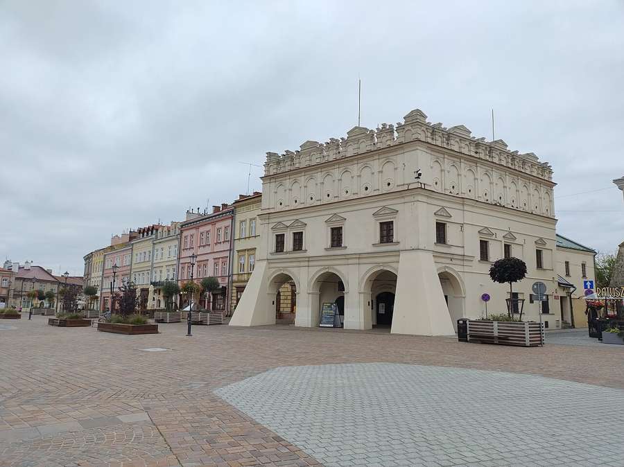 The Renaissance Orsetti tenement house on the market square in Jarosław