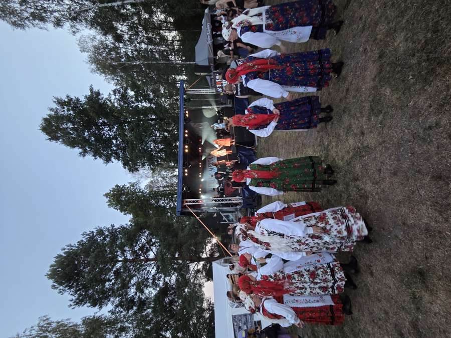 A Polish folk ensemble in traditional costume - the Karta Polaka is for people with Polish roots or cultural ties