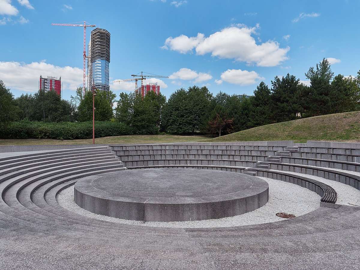 Katowice Strefa Kultury, one of the stops of bus AP