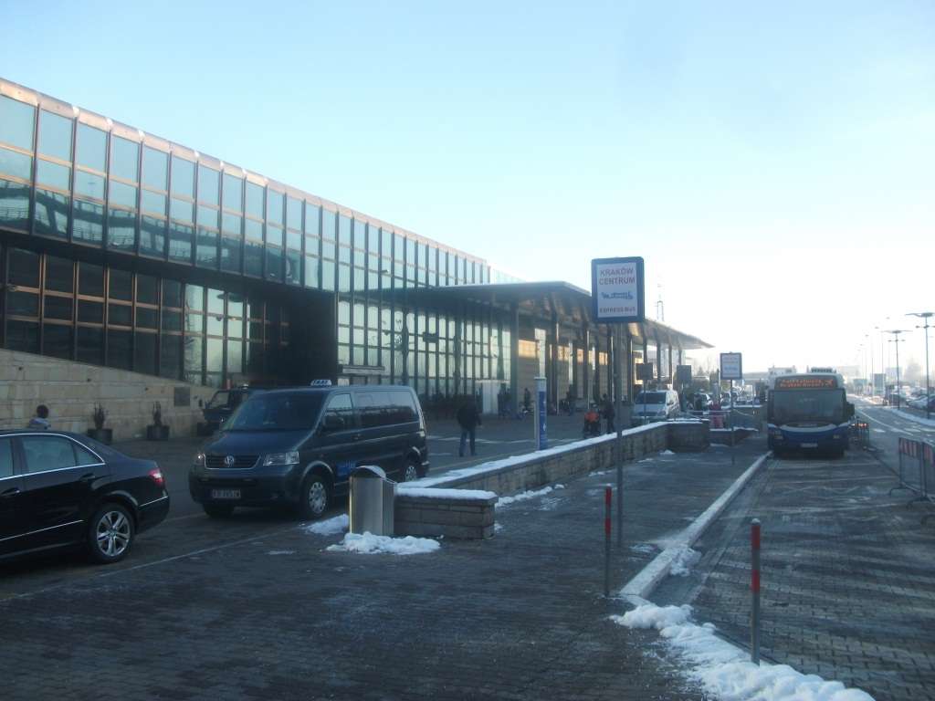 Kraków Airport terminal exterior