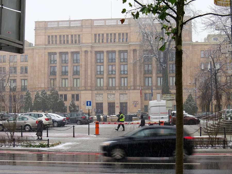 The Ministry of Finance building in Warsaw, home of the KSeF e-invoicing system