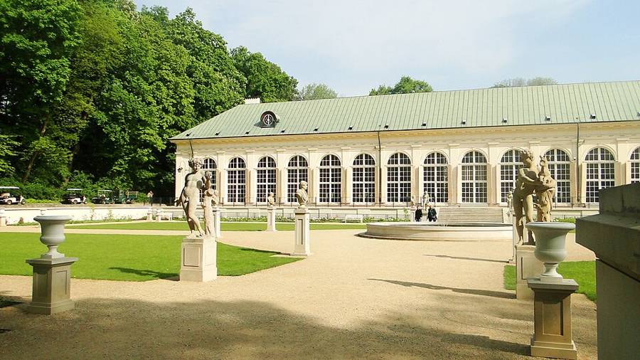 The Old Orangery in Warsaw's Łazienki Królewskie