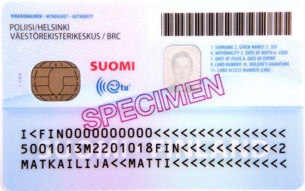 An identity card