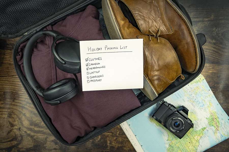 Packing for the move: what fits the allowance flies with you; the rest ships ahead