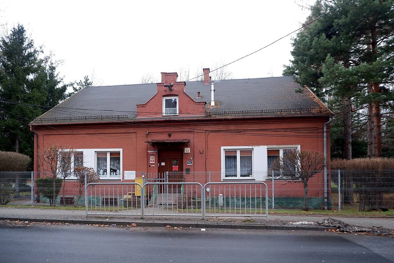 A kindergarten building in Bielsko-Biała, Poland
