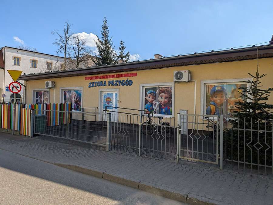 A kindergarten building in Brodnica, Poland