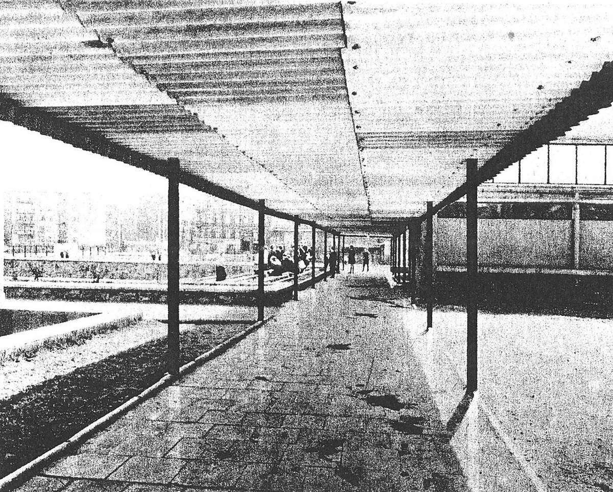 School building interior