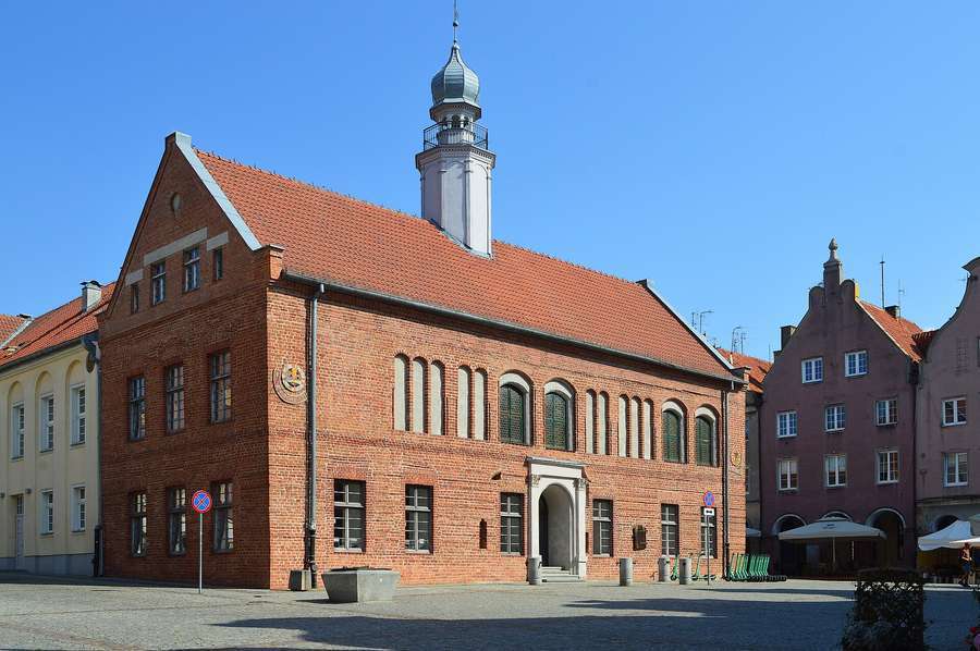 Olsztyn Old Town Hall on the market square