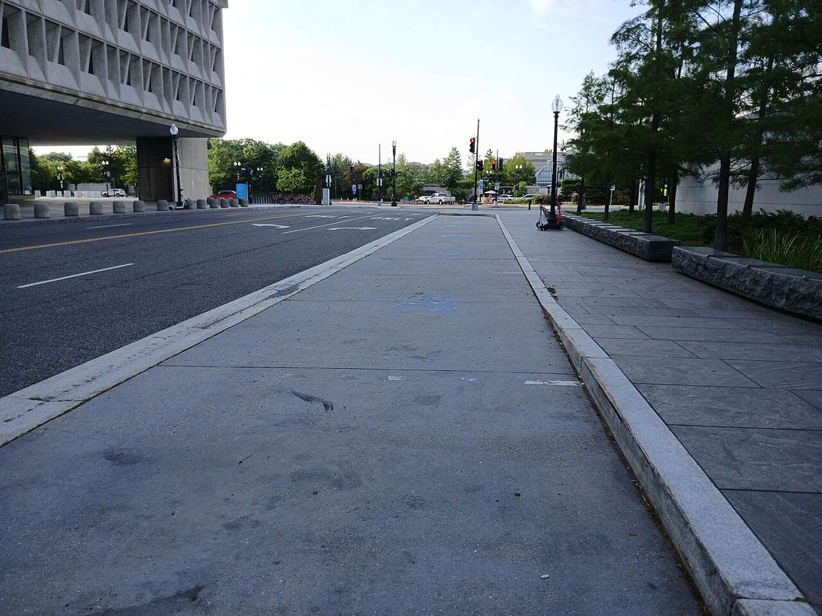 Accessible parking spaces
