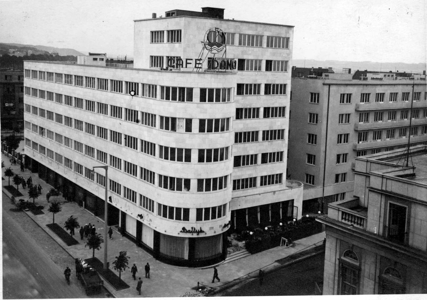 Historic building in Gdynia, Poland