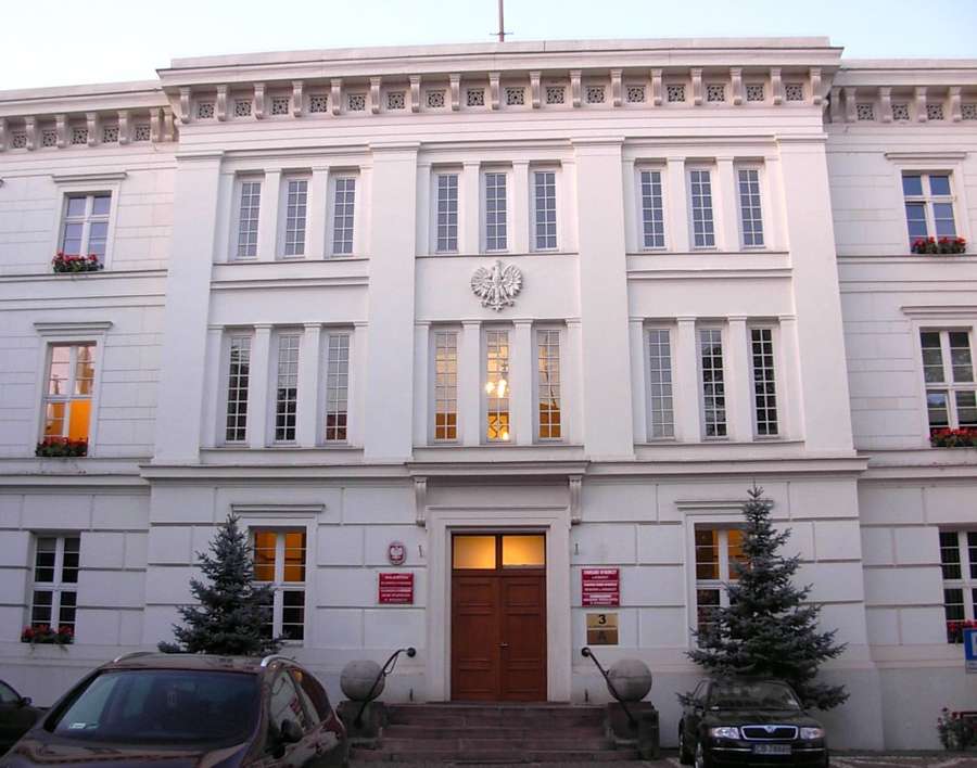 A voivodeship office building in Bydgoszcz, Poland