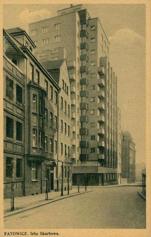 The Tax Chamber building in Katowice in 1938