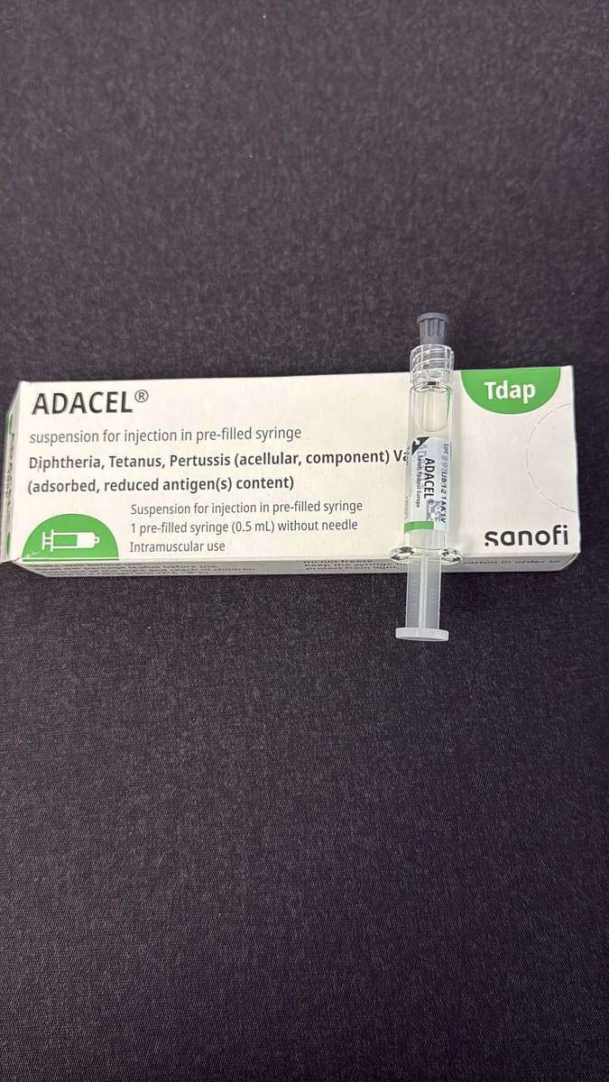 Vaccine in a pre-filled syringe