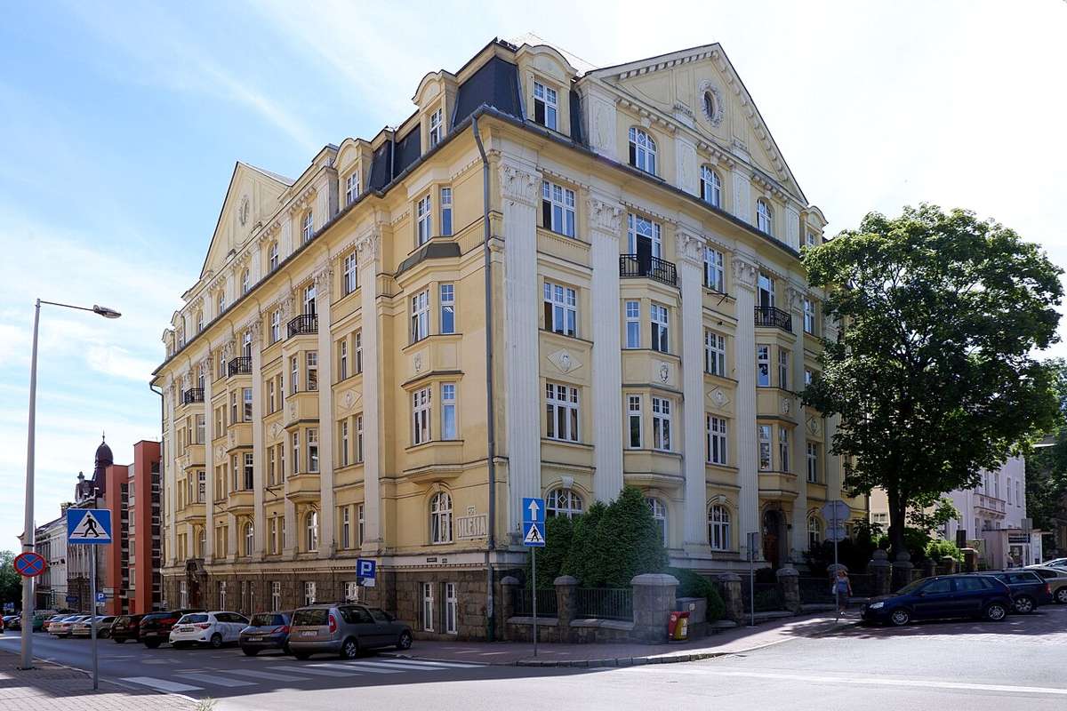 A tax office building in Bielsko-Biała, illustrative