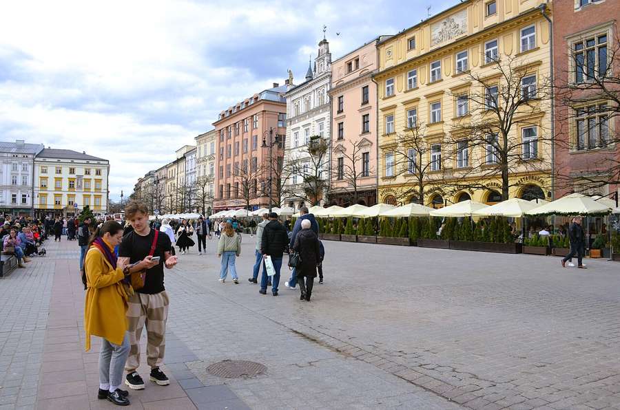Main Market Square in Kraków