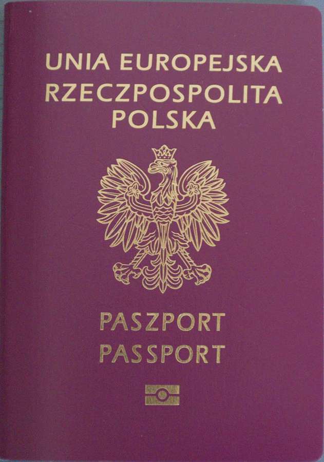 Polish passport cover, 2018 series