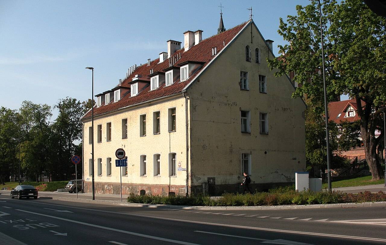 A kindergarten building in Warsaw, Poland