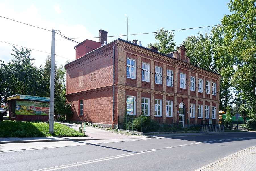 A kindergarten building in Bielsko-Biała, Poland