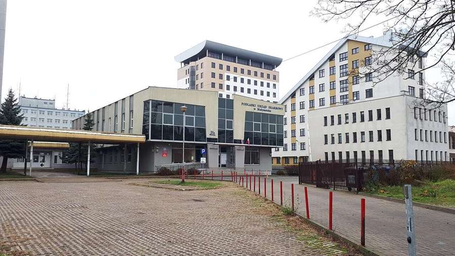 Tax office building in Białystok, Poland