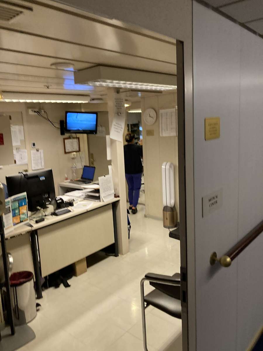 Medical reception area