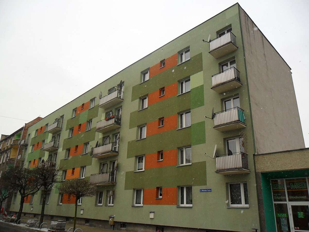 Residential block in Racibórz, illustrative