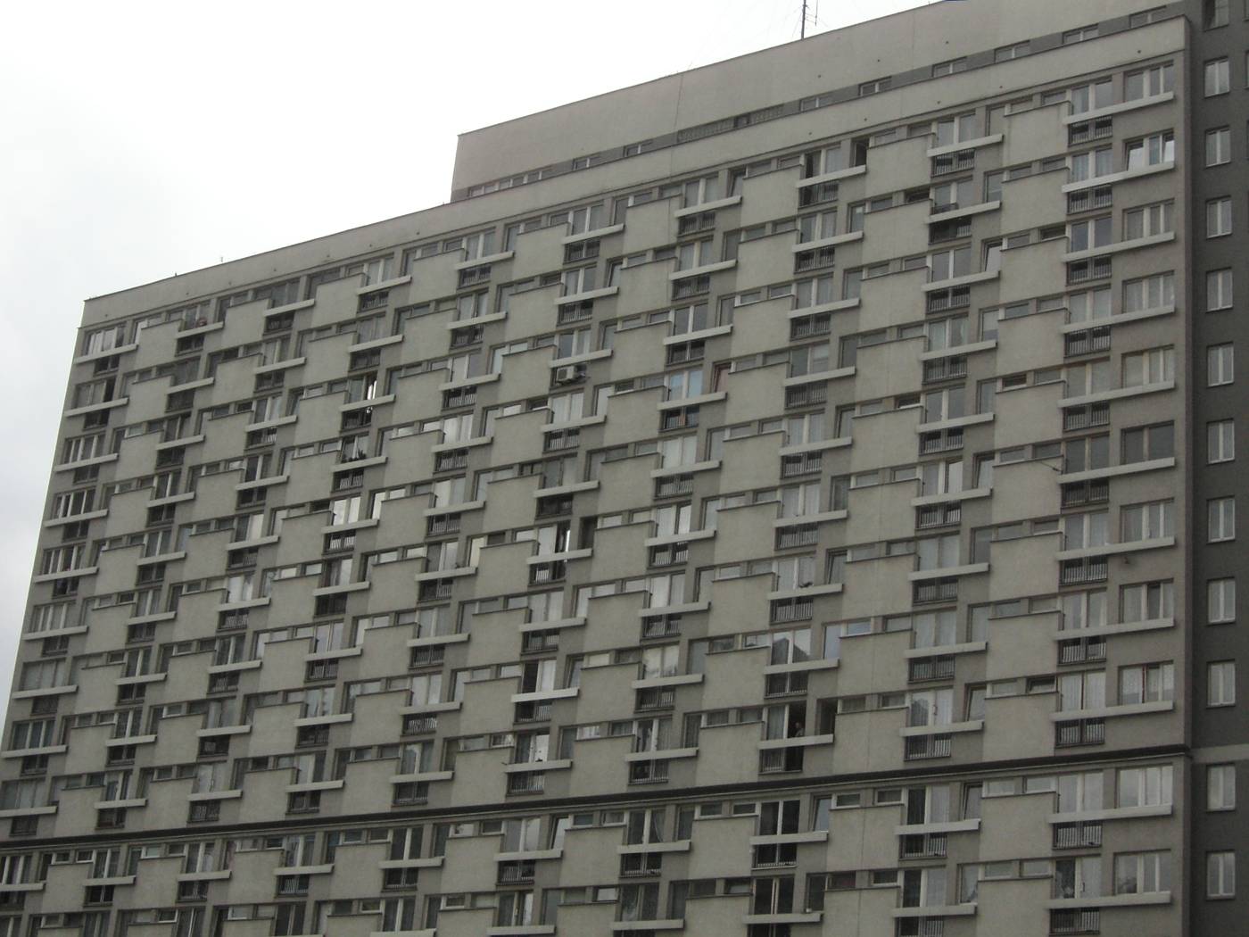Apartment buildings in Warsaw