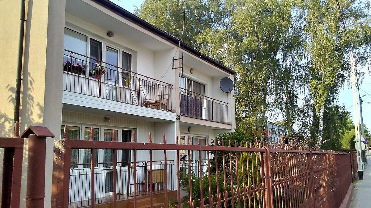 Block of flats in Tomaszów Mazowiecki, illustrative