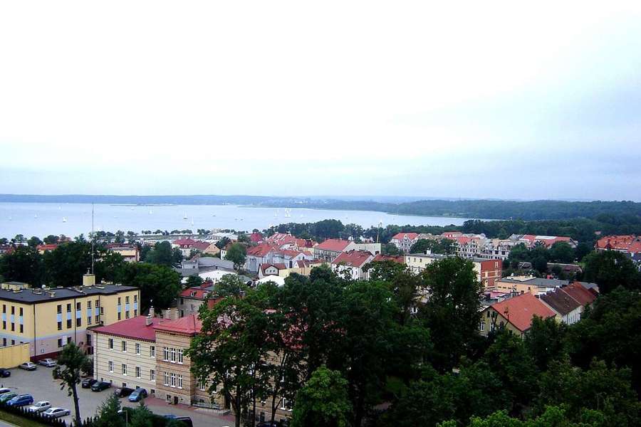 Lake Niegocin in Gizycko, Masuria