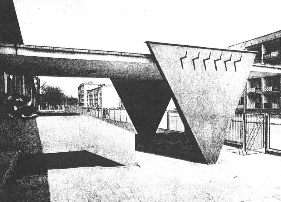 School building, illustrative