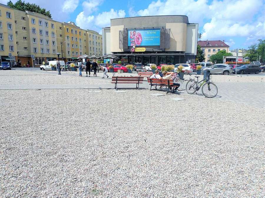 Market square in Słupsk