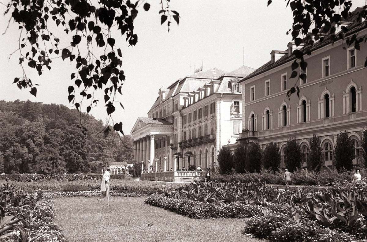 A historic spa building