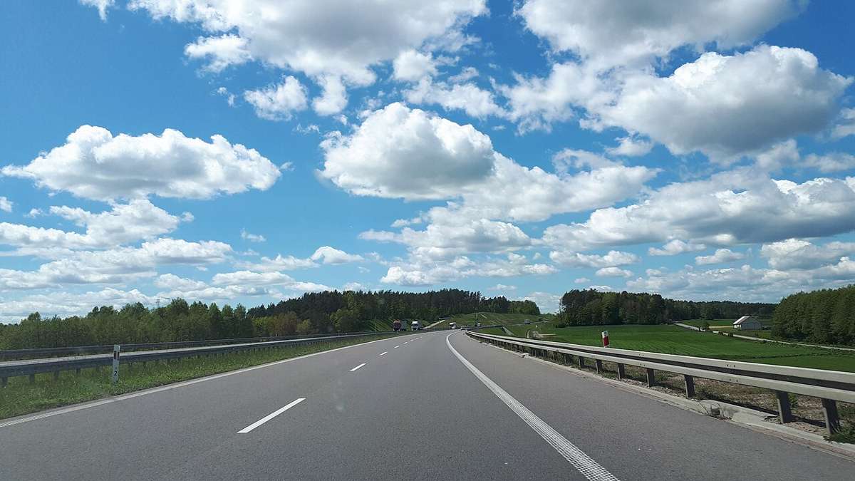 Expressway S8 in Poland