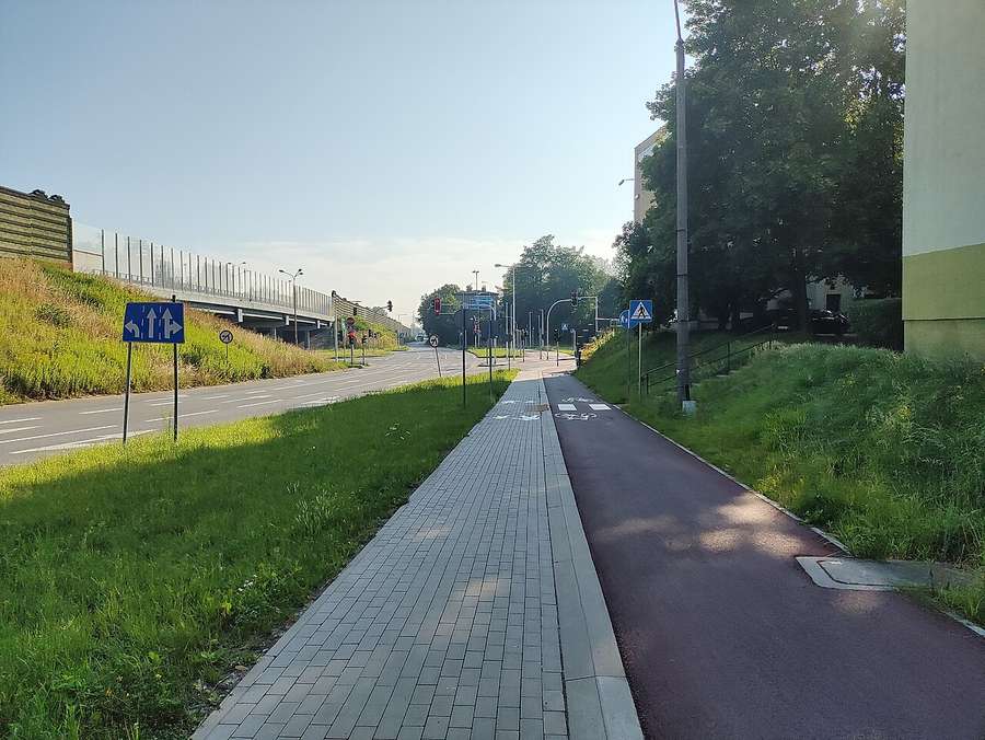 A housing cooperative estate in Katowice, Poland