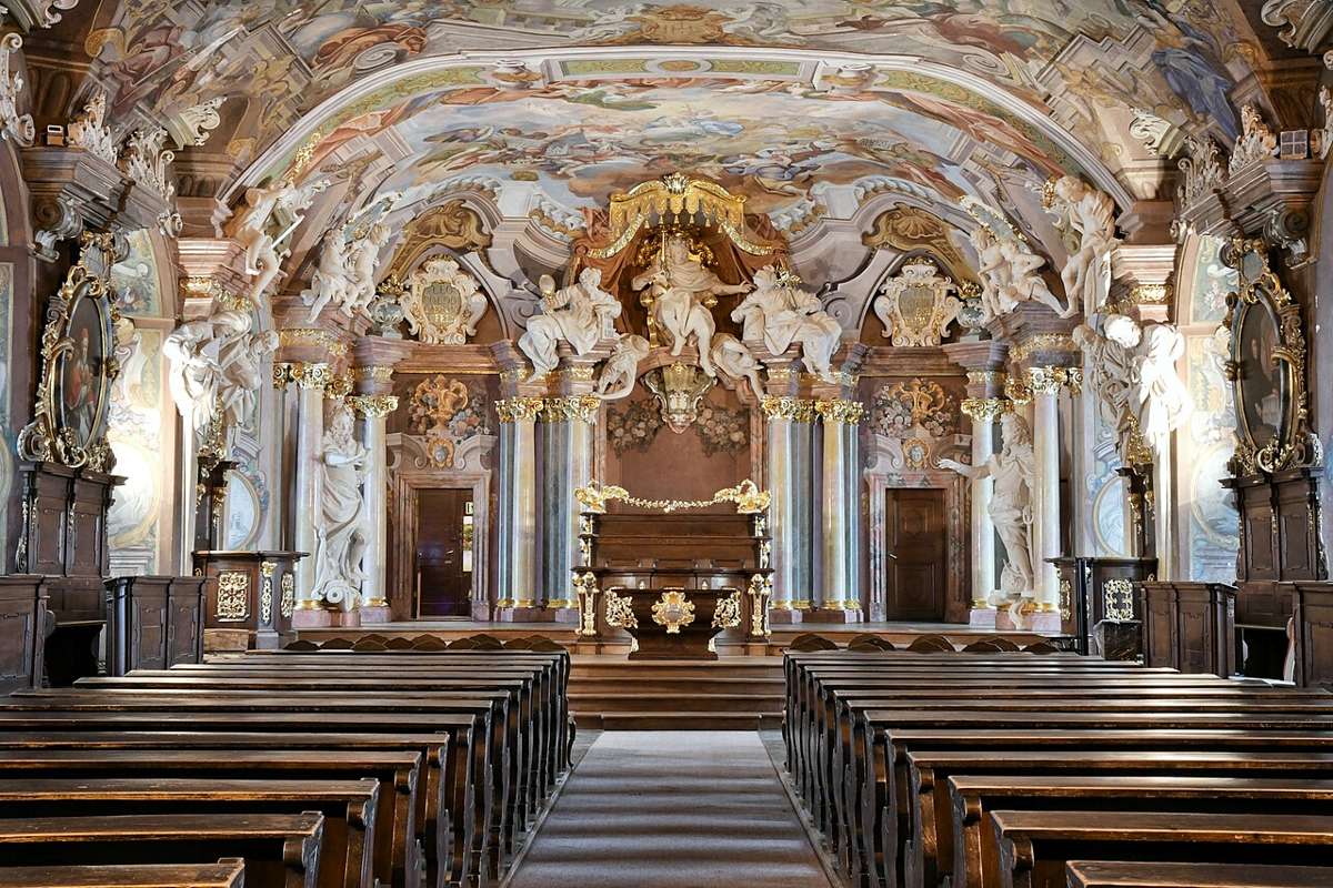 Aula Leopoldina, the baroque hall of the University of Wrocław