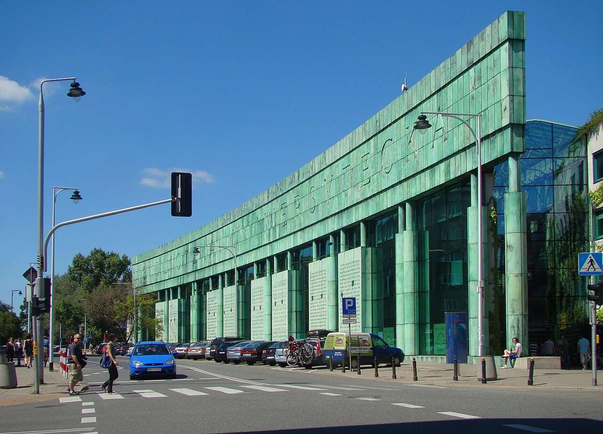 Warsaw University Library building