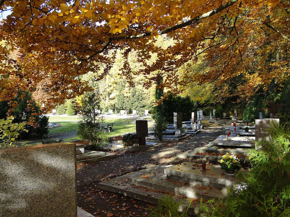A memorial at Szczecin Central Cemetery
